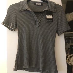 Reformation Henley T-Shirt